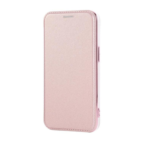 Ultra-thin Rotation Holder Magnetic Plating Vegan Leather Phone Case, For iPhone 15, For iPhone 14 / 13, For iPhone 14 Pro, For iPhone 14 Pro Max, For iPhone 13 Pro Max, For iPhone 13 Pro