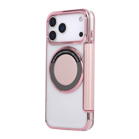 Ultra-thin Magnetic Plating Vegan Leather Phone Case, For iPhone 18 Pro / 17 Pro, For iPhone 18 Pro Max / 17 Pro Max, For iPhone 17, For iPhone Air, For iPhone 16e, For iPhone 16 Pro Max