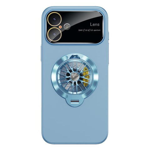 Glaze PC Camera Window Gyro Kickstand Magnetic Phone Case, For iPhone 16 Plus, For iPhone 16, For iPhone 15 Pro Max, For iPhone 15 Pro, For iPhone 15 Plus, For iPhone 15