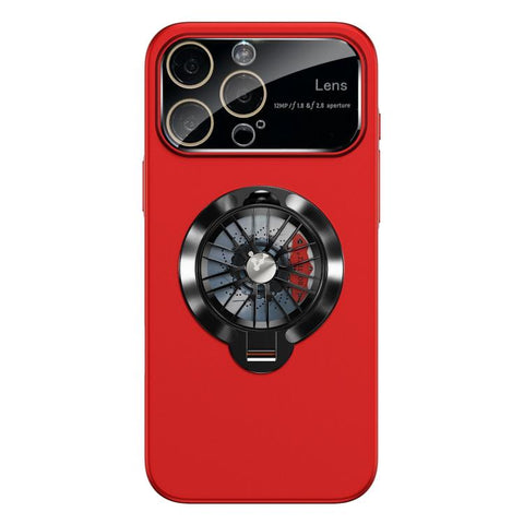 Glaze PC Camera Window Gyro Kickstand Magnetic Phone Case, For iPhone 16 Plus, For iPhone 16, For iPhone 15 Pro Max, For iPhone 15 Pro, For iPhone 15 Plus, For iPhone 15