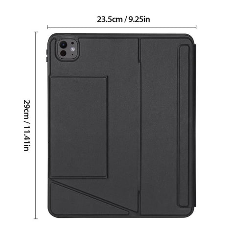 DUX DUCIS DK Series Backlight Magnetic Wireless Keyboard Vegan Leather Tablet Case, For iPad Pro 13 2025 / 2024, For iPad Pro 11 2025 / 2024, For iPad 2025 / 2022, For iPad Air 11 2025 / 2024, For iPad Air 13 2025 / 2024                                ...