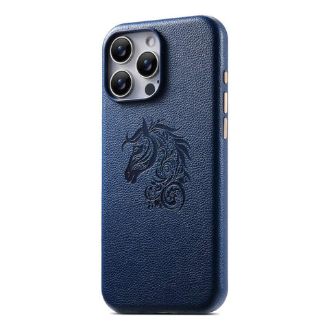 ESEBLE B1 Five Flowered Horse Phone Case, For iPhone 16 Pro Max, For iPhone 16 Pro