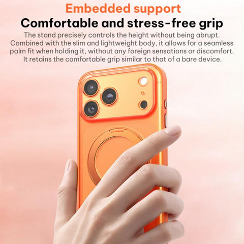 Vegan Leather Magnetic Phone Case with 360 Degrees Rotating Stand, For iPhone 17 Pro Max, For iPhone 17 Pro, For iPhone 17