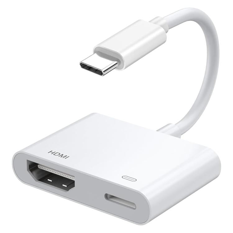 USB-C/Type-C to HDMI+USB-C/Type-C 4K/60HZ Digital AV Adapter, Type-C 4K/60HZ