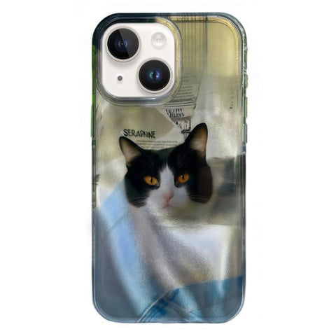 Rounded Edge IMD Pattern TPU Phone Case, For iPhone 14, For iPhone 14 Pro, For iPhone 14 Pro Max
