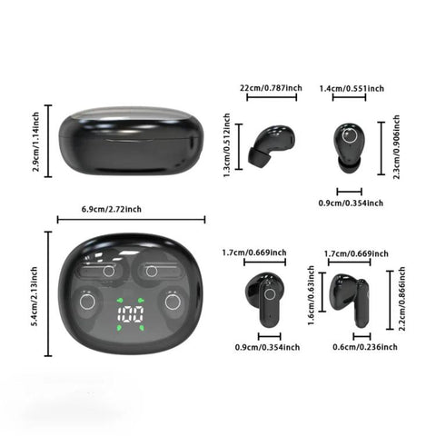 SK35 Four-Ear Painless Mini In-Ear Bluetooth Earphone