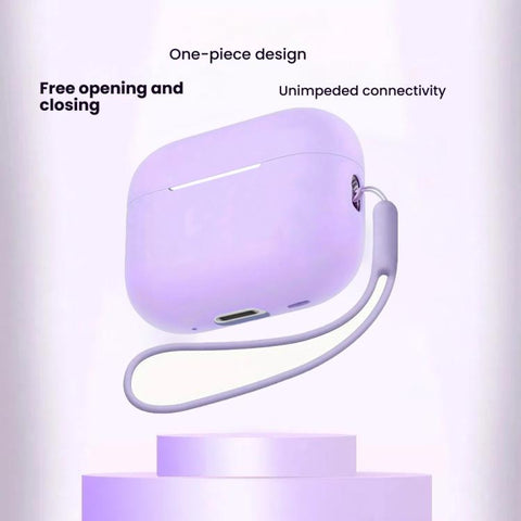 Silicone Earbud Protective Case with Lanyard, For AirPods Pro 3