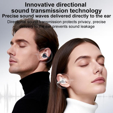 ZGA GS28 Ear Clip Wireless Bluetooth Earphones with Indicator Light, GS28