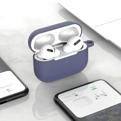 Silicone Earphone Protective Case + Hook + Anti-lost Rope 3 in 1 Set, For AirPods Pro 3