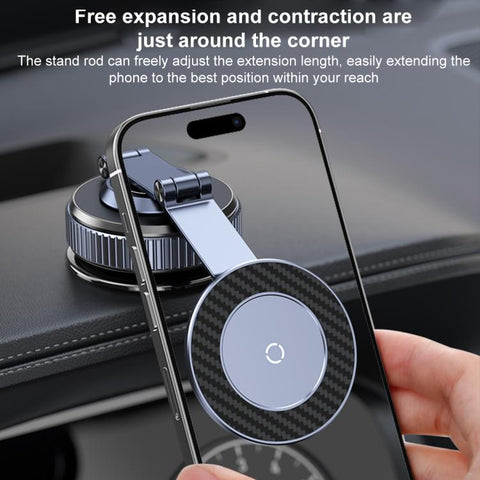 K001B 360 Degree Rotation Suction Cup Car Magnetic Phone Holder, K001B