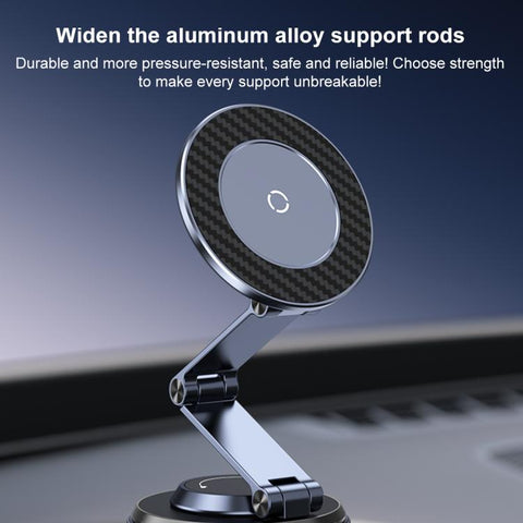 K001B 360 Degree Rotation Suction Cup Car Magnetic Phone Holder, K001B