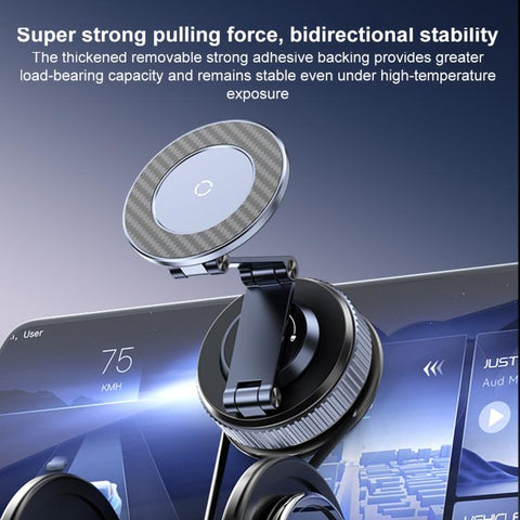 K001B 360 Degree Rotation Suction Cup Car Magnetic Phone Holder, K001B