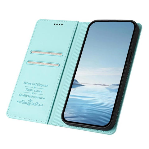 Ballet Girl Diamond Studded RFID Vegan Leather Phone Case, For iPhone 18 Pro / 17 Pro, For iPhone 18 Pro Max / 17 Pro Max, For iPhone 17e / 16e, For iPhone 17, For iPhone Air, For iPhone 16 Pro Max