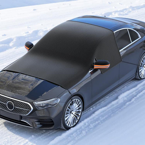 SUITU ST-3959 Car Thickened Oxford Cloth Magnetic Snow and Sunshade Front Windshield Cover