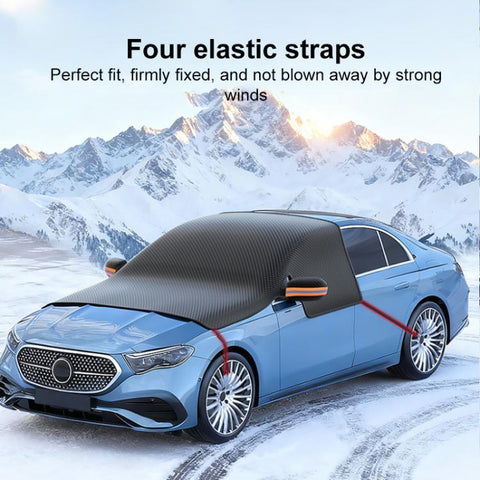 SUITU ST-3959 Car Thickened Oxford Cloth Magnetic Snow and Sunshade Front Windshield Cover