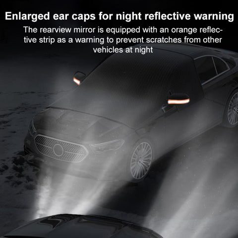 SUITU ST-3959 Car Thickened Oxford Cloth Magnetic Snow and Sunshade Front Windshield Cover