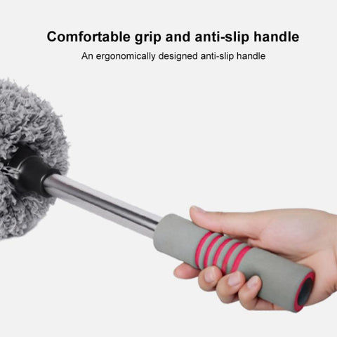 SUITU LS-447 Car Retractable Microfiber Dusting Brush Wax Mop