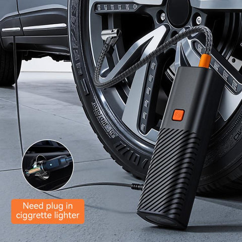 SUITU ST-5547 DC12V Portable Wired Car Pointer Pressure Gauge Inflator Pump, ST-5547