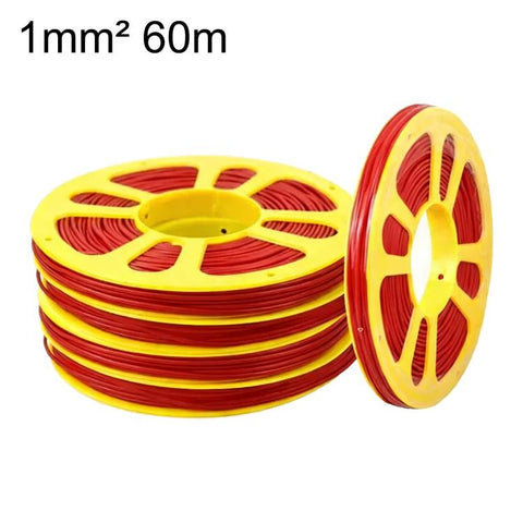 60m Car Pure Copper Core Insulated Electrical Cable, 0.75 Square, 1 Square, 1.5 Square