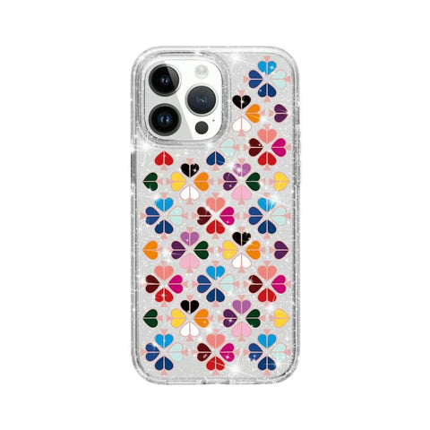 Glittering Crystal Red Heart Pattern Phone Case, For iPhone 15, For iPhone 14 Plus, For iPhone 14, For iPhone 14 Pro, For iPhone 14 Pro Max, For iPhone 13 Pro Max, For iPhone 13 Pro, For iPhone 13