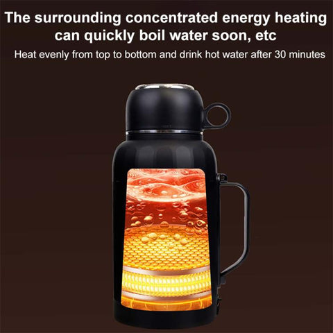 SUITU RC-1560A 12V-24V Universal Smart Temperature Control Car Large Capacity Electric Kettle