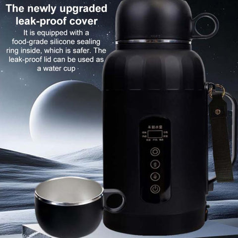 SUITU RC-1560A 12V-24V Universal Smart Temperature Control Car Large Capacity Electric Kettle