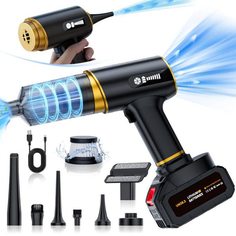 SUITU ST-6609C Handheld Detachable Lithium Battery Car Blow Suction Combo Vacuum Cleaner