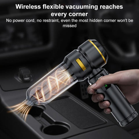 SUITU ST-6704APlus Car Digital Display Blow Suction Combo Vacuum Cleaner, One Touch Dustbin Emptying