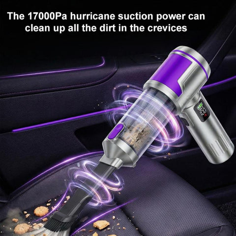 SUITU ST-6708APlus Digital Display Handheld Blow Suction Combo Car Brushless Motor Vacuum Cleaner, ST-6708APlus