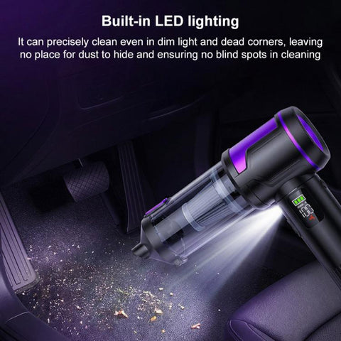 SUITU ST-6708APlus Digital Display Handheld Blow Suction Combo Car Brushless Motor Vacuum Cleaner, ST-6708APlus