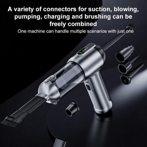 SUITU ST-6707APlus Portable Digital Display Blow Suction Combo USB Charging Car Vacuum Cleaner