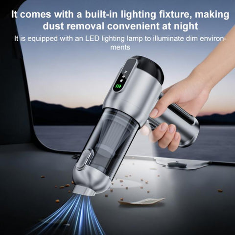 SUITU ST-6707APlus Portable Digital Display Blow Suction Combo USB Charging Car Vacuum Cleaner