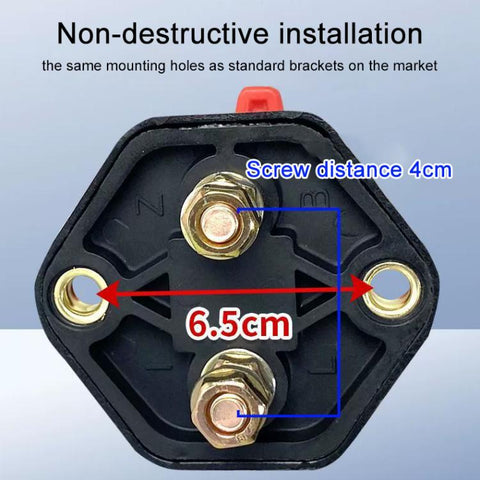 12V-24V Car Mechanical Pure Copper Battery Disconnect Switch, Mechanical Switch