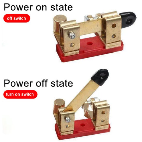 12V-24V Car Three-dimensional Negative Terminal Battery Disconnect Switch, Negative Switch