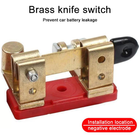 12V-24V Car Three-dimensional Negative Terminal Battery Disconnect Switch, Negative Switch
