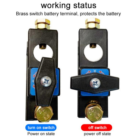 12V-24V Car Pure Copper Battery Disconnect Switch, 12V-24V Disconnect Switch