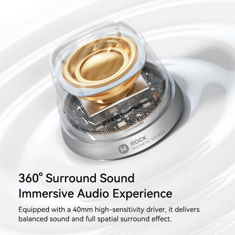 ROCK K13 Pro Mini Magnetic Wireless Charging Bluetooth Speaker