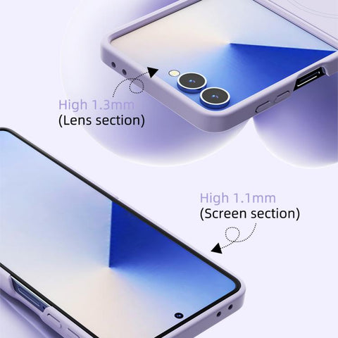 ABEEL Skin-friendly Feel Magsafe PC Phone Case, For Samsung Galaxy Z Flip5