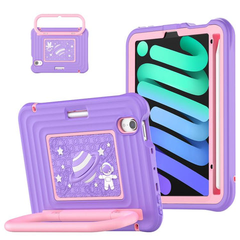 Handle Holder Silicone Hybrid PC Tablet Case with Shoulder Strap, For iPad Air 11 2026 / 2025 / 2024, For iPad 2025 / 2022, For iPad mini 2024 / mini 6