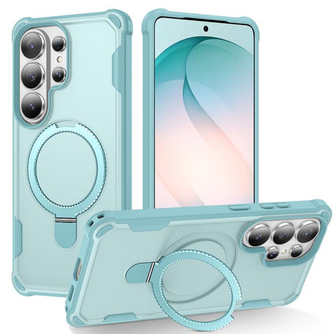 Yingcai Gears MagSafe Holder Shockproof Phone Case, For Samsung Galaxy S26+ 5G, For Samsung Galaxy S26 Ultra 5G, For Samsung Galaxy S26 5G