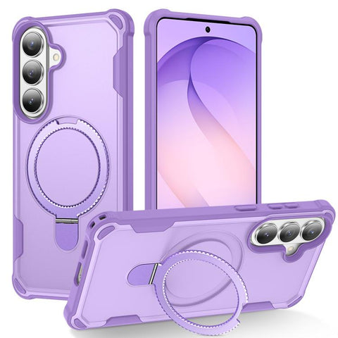 Yingcai Gears MagSafe Holder Shockproof Phone Case, For Samsung Galaxy S26+ 5G, For Samsung Galaxy S26 Ultra 5G, For Samsung Galaxy S26 5G