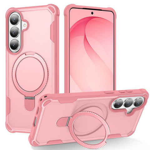 Yingcai Gears MagSafe Holder Shockproof Phone Case, For Samsung Galaxy S26+ 5G, For Samsung Galaxy S26 Ultra 5G, For Samsung Galaxy S26 5G