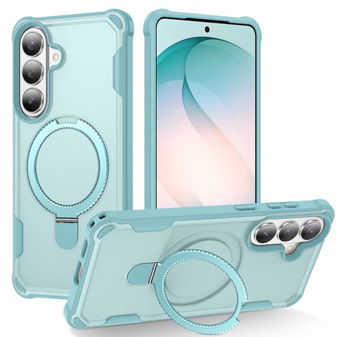 Yingcai Gears MagSafe Holder Shockproof Phone Case, For Samsung Galaxy S26+ 5G, For Samsung Galaxy S26 Ultra 5G, For Samsung Galaxy S26 5G