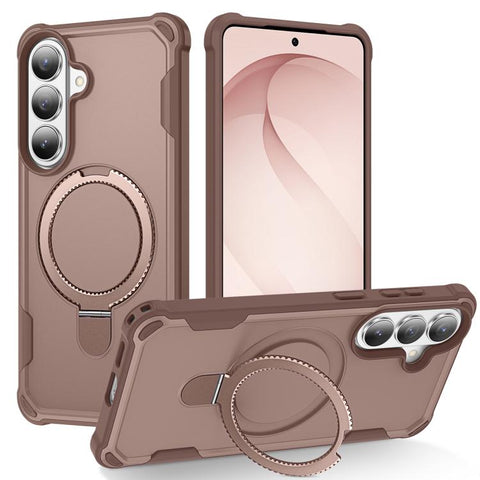 Yingcai Gears MagSafe Holder Shockproof Phone Case, For Samsung Galaxy S26+ 5G, For Samsung Galaxy S26 Ultra 5G, For Samsung Galaxy S26 5G