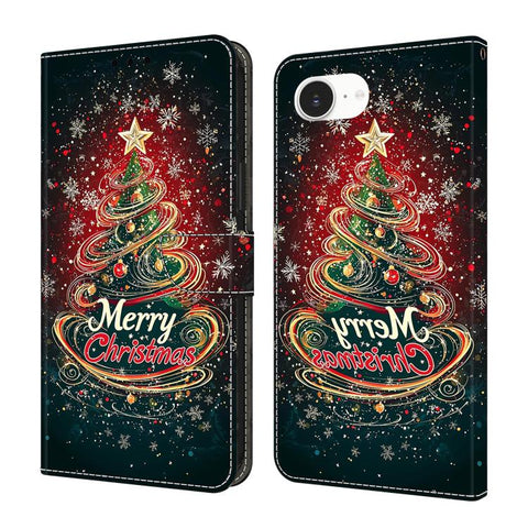 Crystal-Like Painted Vegan Leather Phone Case, For iPhone 18 Pro / 17 Pro, For iPhone 18 Pro Max / 17 Pro Max, For iPhone 17e / 16e, For iPhone 17