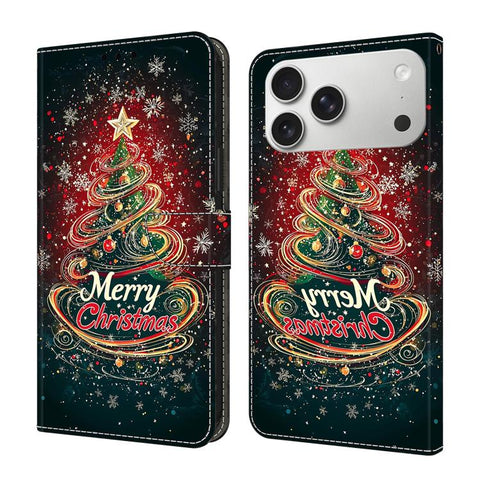 Crystal-Like Painted Vegan Leather Phone Case, For iPhone 18 Pro / 17 Pro, For iPhone 18 Pro Max / 17 Pro Max, For iPhone 17e / 16e, For iPhone 17