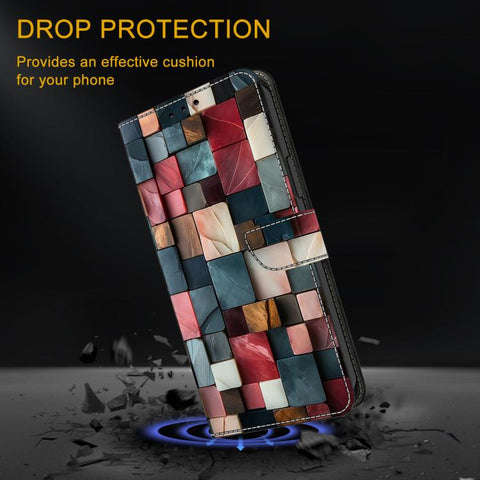 Crystal-Like Painted Vegan Leather Phone Case, For iPhone 18 Pro / 17 Pro, For iPhone 18 Pro Max / 17 Pro Max, For iPhone 17e / 16e, For iPhone 17