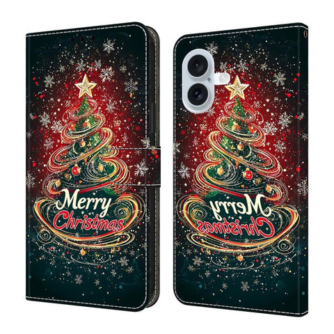 Crystal-Like Painted Vegan Leather Phone Case, For iPhone 18 Pro / 17 Pro, For iPhone 18 Pro Max / 17 Pro Max, For iPhone 17e / 16e, For iPhone 17