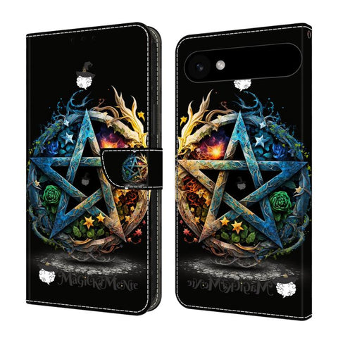 Crystal-Like Painted Vegan Leather Phone Case, For iPhone Air, For iPhone 16 Pro Max, For iPhone 16 Pro, For iPhone 16