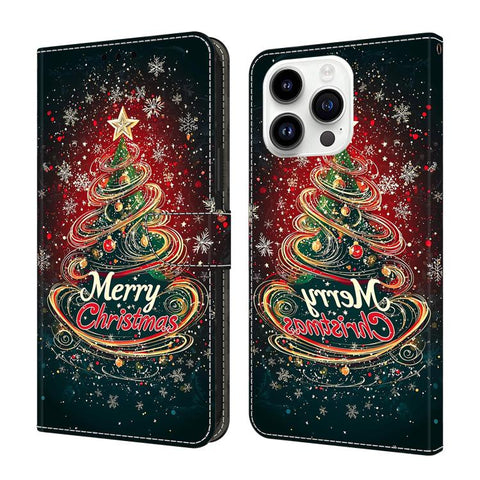 Crystal-Like Painted Vegan Leather Phone Case, For iPhone Air, For iPhone 16 Pro Max, For iPhone 16 Pro, For iPhone 16
